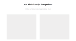 Desktop Screenshot of fluitekruidje.nl